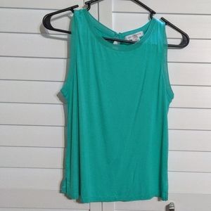 Liz Claiborne PS teal sleeveless top